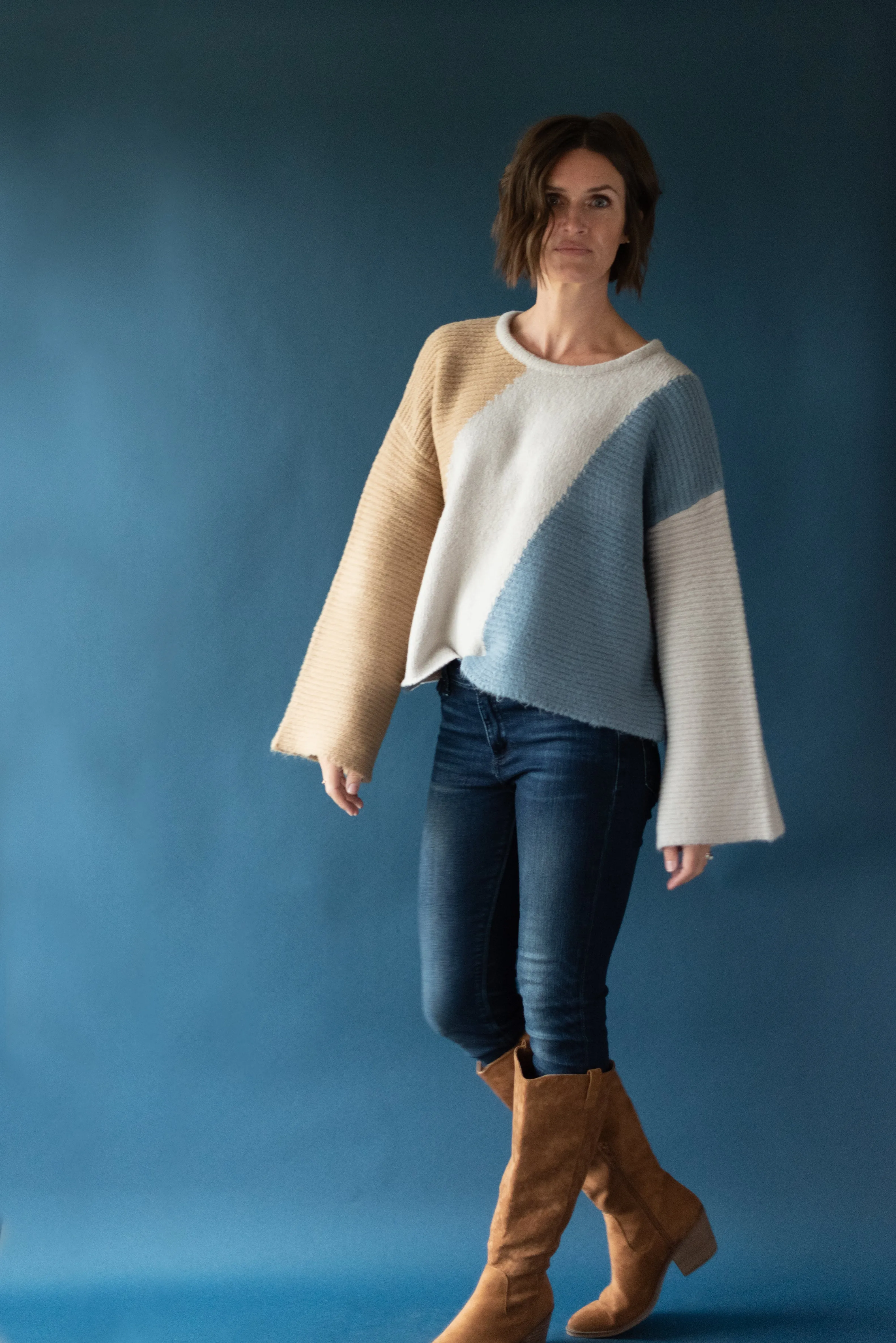 Alex Thick Boxy Sweater