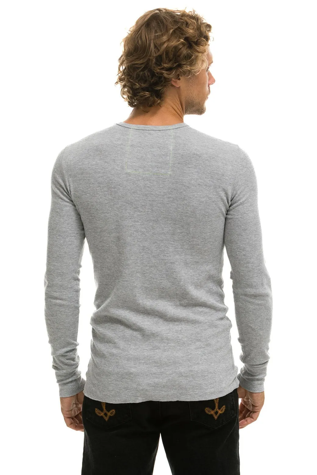 AVIATOR NATION VENICE THERMAL - HEATHER GREY