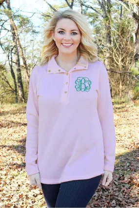 Charles River Women's Hingham Tunic, Pink Pale Heather *Personalize It! (Wholesale Pricing N/A)