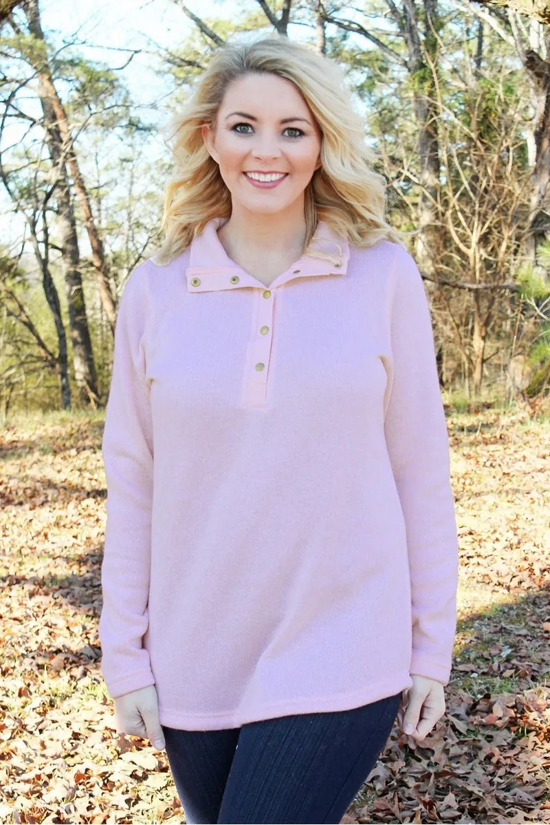 Charles River Women's Hingham Tunic, Pink Pale Heather *Personalize It! (Wholesale Pricing N/A)