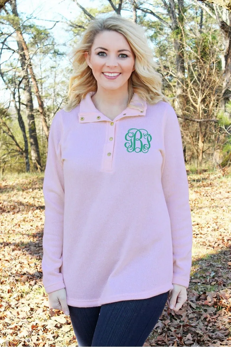 Charles River Women's Hingham Tunic, Pink Pale Heather *Personalize It! (Wholesale Pricing N/A)