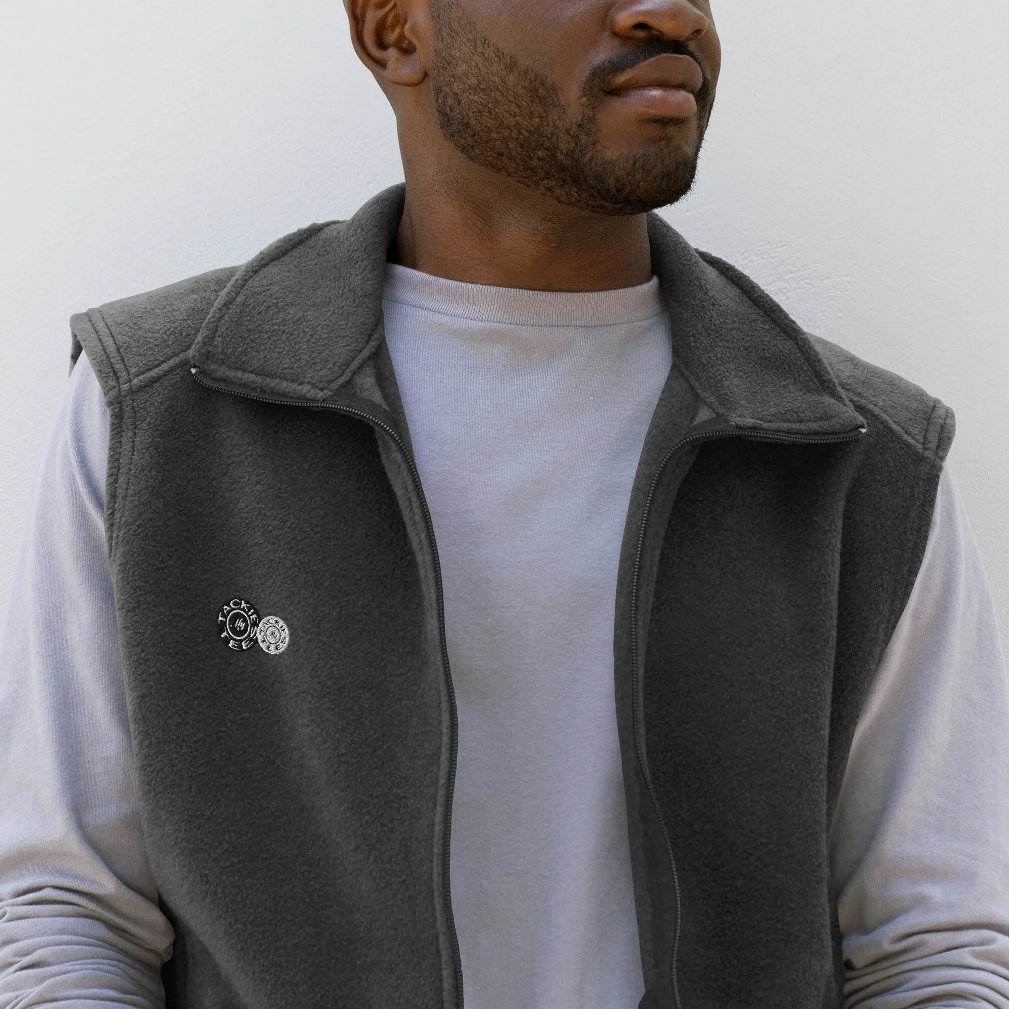 Columbia fleece vest | signature embroidered