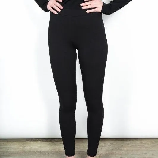 Fleece Legging - Black