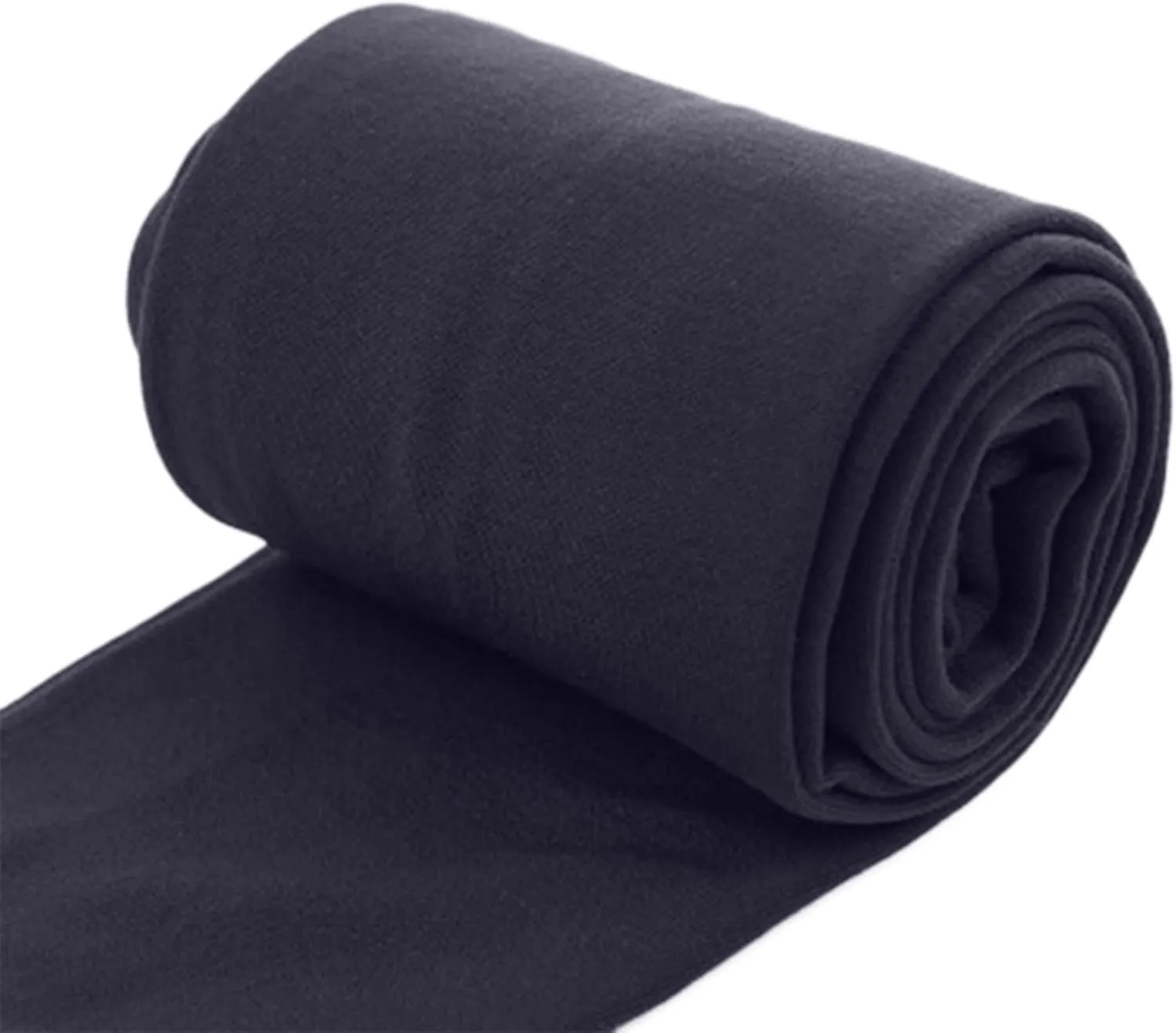 Fleece Lined Leggings with Pockets High Denim Women Solid Elastic Color Pants Thermal Warm Winter Tights Fleece