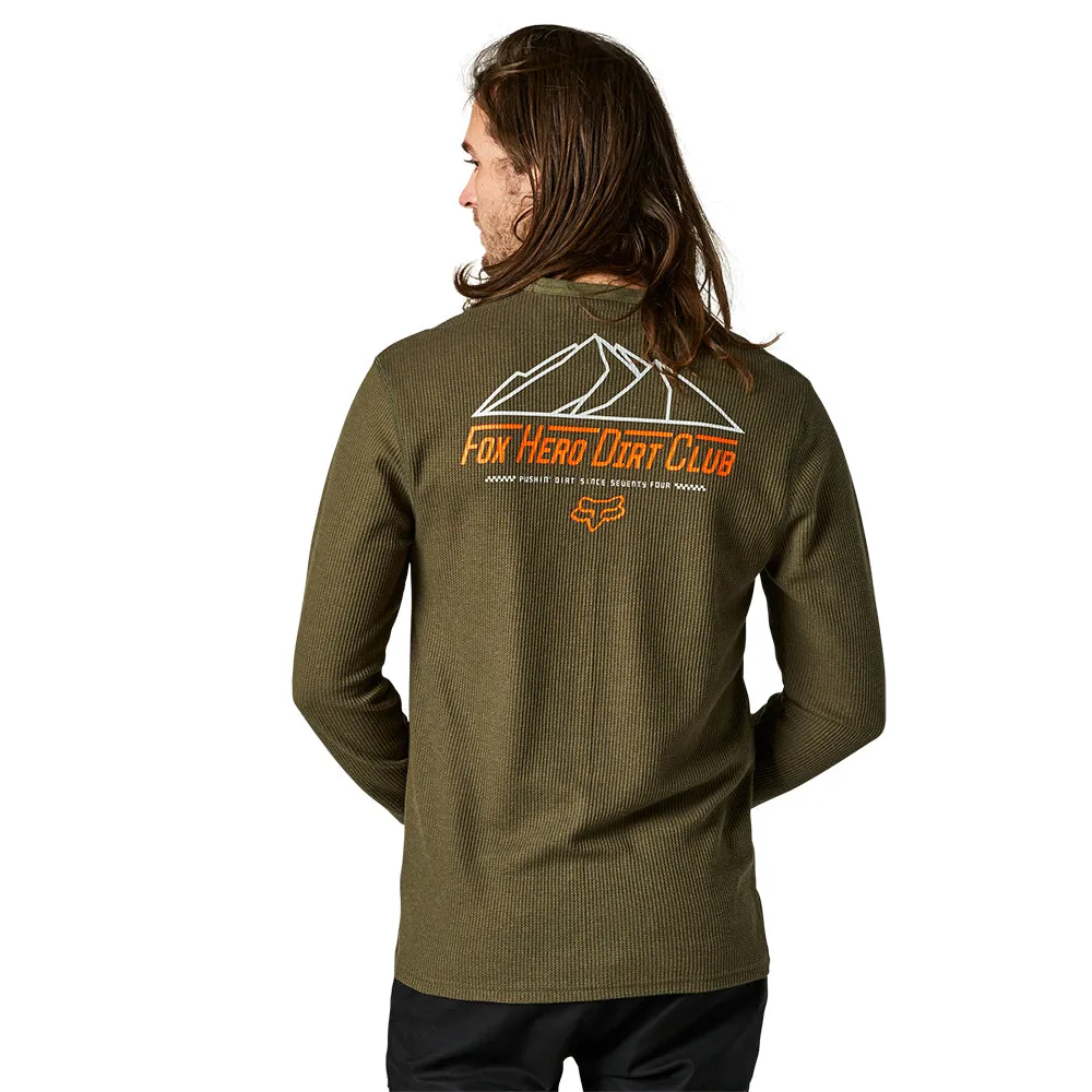 FOX HERO DIRT LS THERMAL [FATIGUE GREEN] XXL