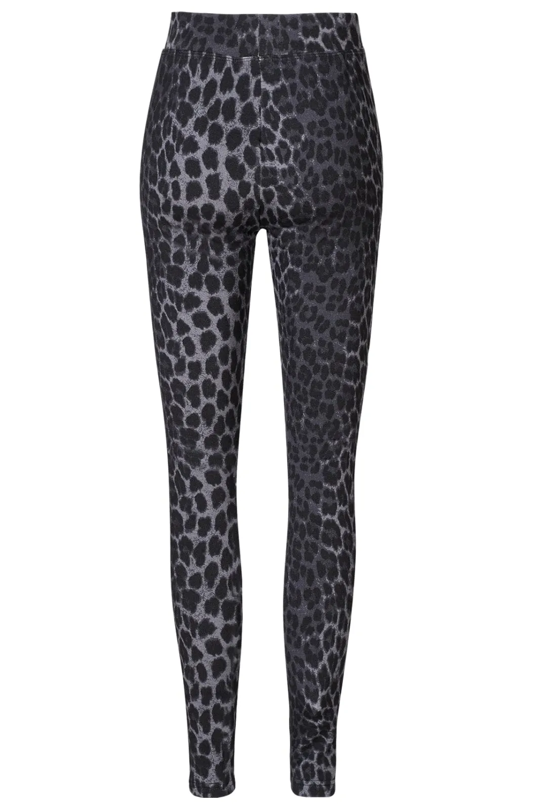 Liberte - Alma-Leggings (Fleece) - Dark Grey Leo