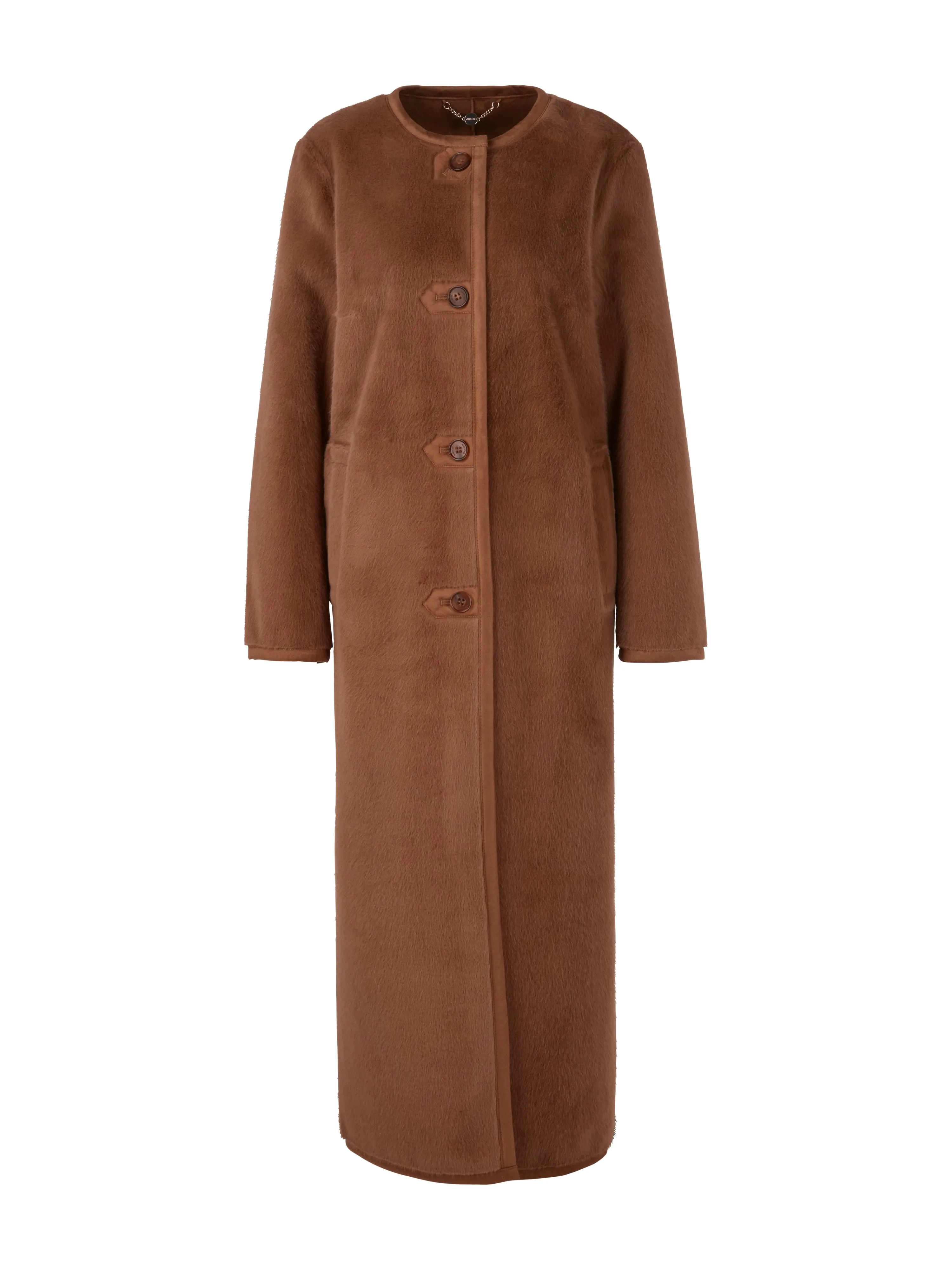 MARC CAIN Brown Fur Coat