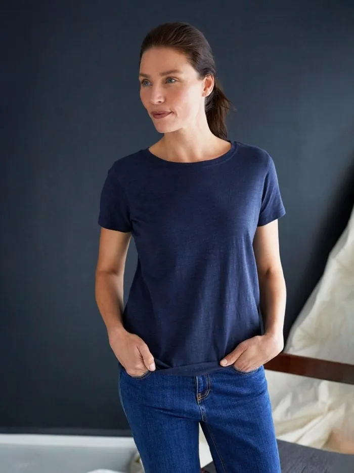 Navy Fairtrade Organic Cotton Organic Tee