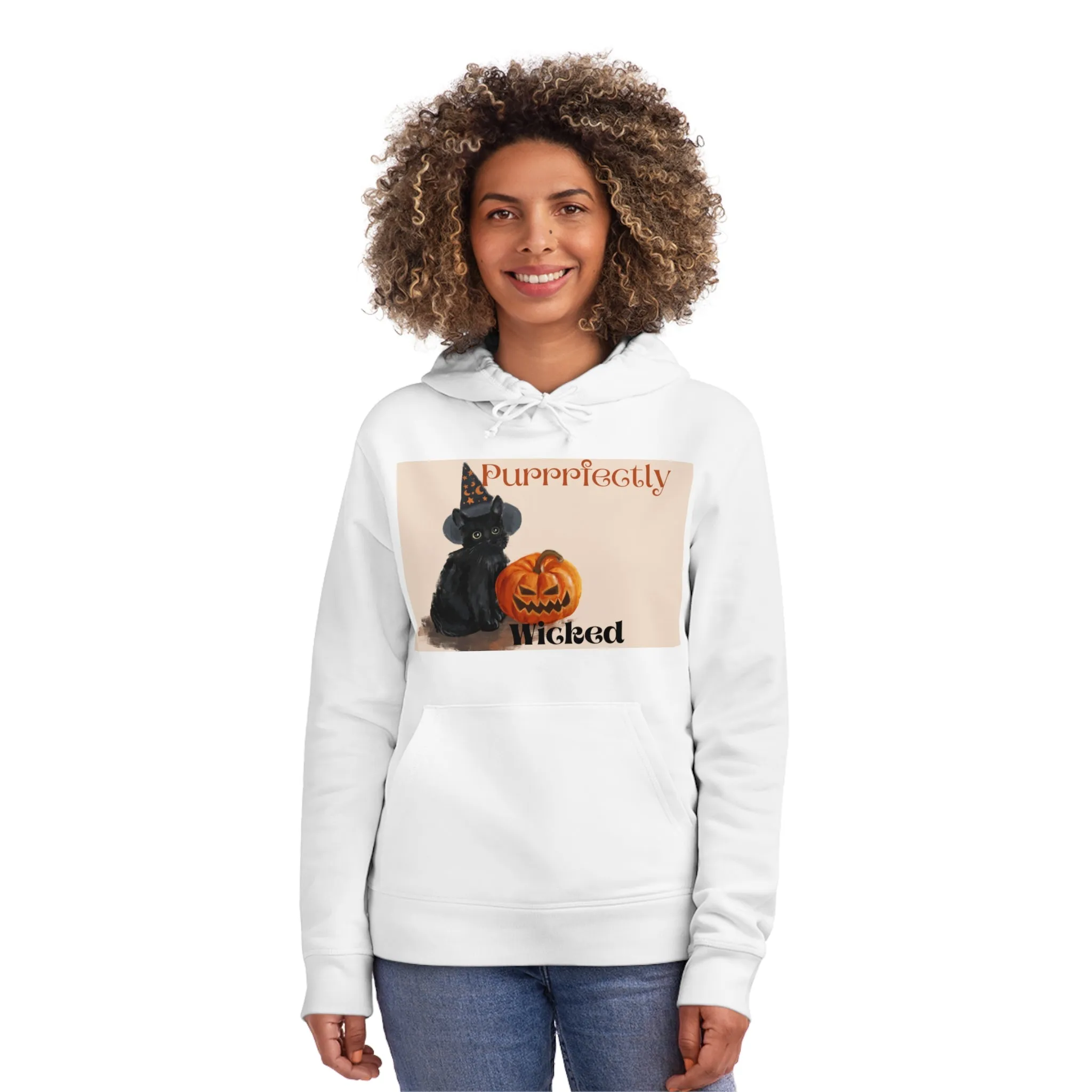 Purrifictly wicked Unisex Drummer Hoodie