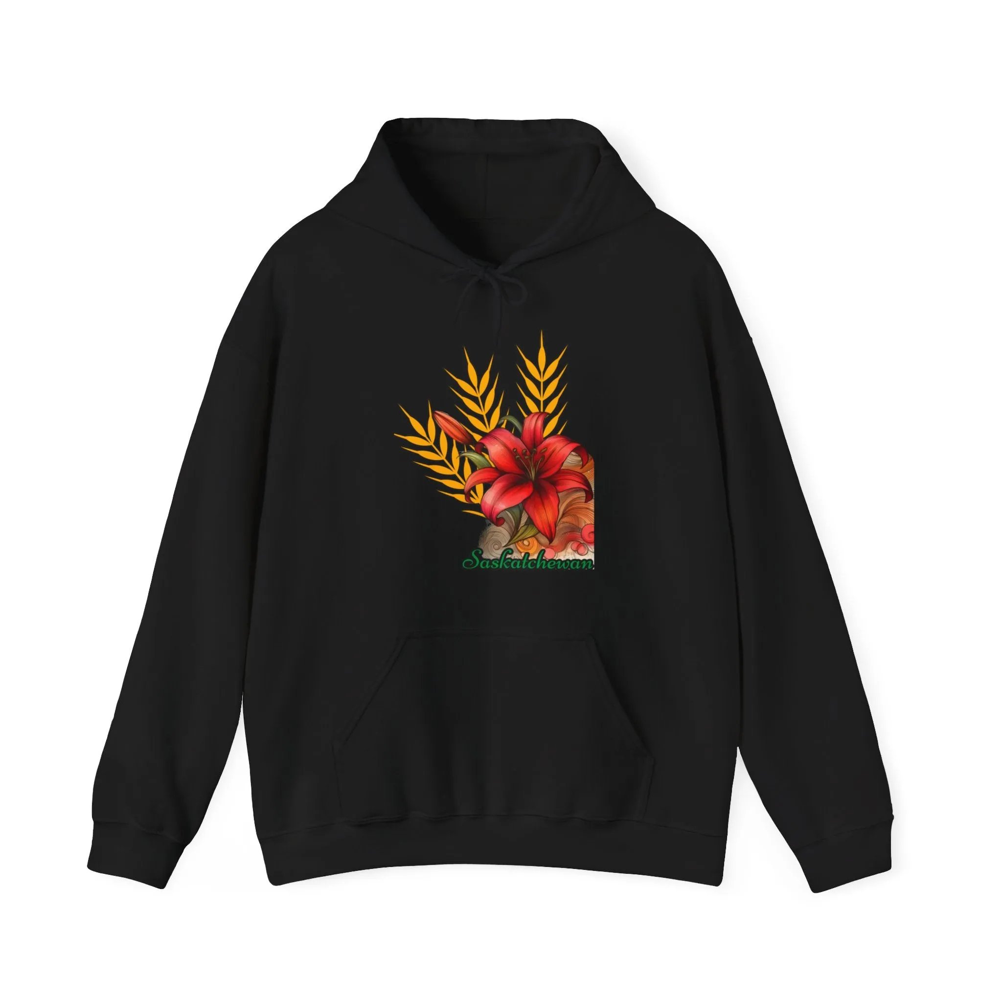 Saskatchewan Lily Unisex Heavy Blend™ Hooded Sweatshirt