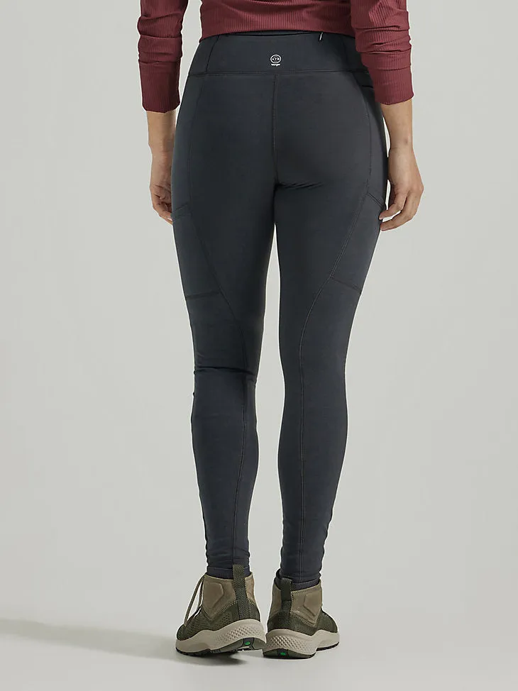 WRANGLER WOMENS ATG ALPINE LEGGINGS (BLACK)