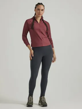 WRANGLER WOMENS ATG ALPINE LEGGINGS (BLACK)